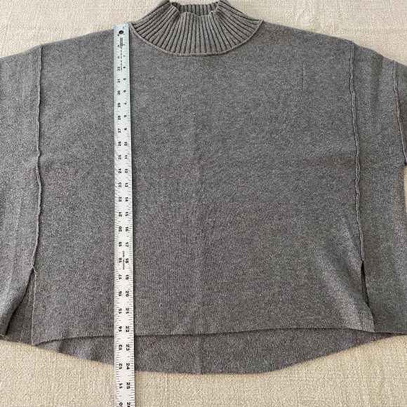 Anthropologie Maeve The Logan Sweater in Dark Gray - Size S - Picture 5 of 8